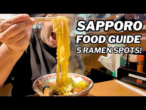 Sapporo Food: 5 must try places for ramen! Hokkaido Japan