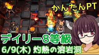 【危機契約#7】初日 灼熱の溶岩洞☆デイリー8等級+任務 【VOICEROID実況】