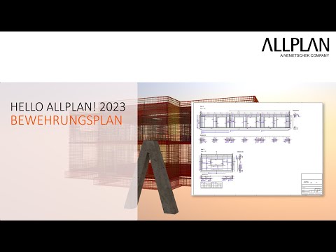 Hello Allplan! 2023 - Bewehrungsplan