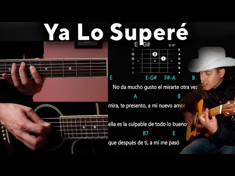 Ya Lo Superé - Ariel Camacho - GUITARRA Tutorial / DEMO | Acordes