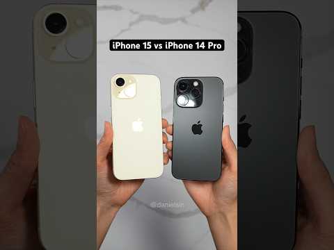 iPhone 15 vs iPhone 14 Pro Camera Comparison