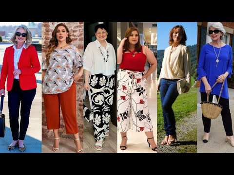 Looks para lucir elegantes y estilizadas con 50, 60 y 70 años o más ✨❤