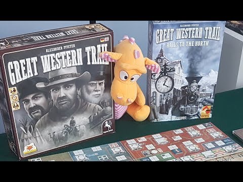 Great Western Trail: Rails to the north - Gameplay Runthrough