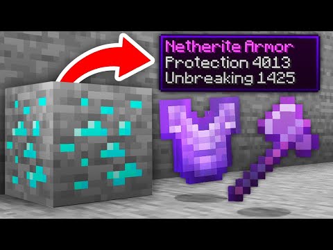 GamerzyXD - Minecraft, But Every Ore Drops OP Items!