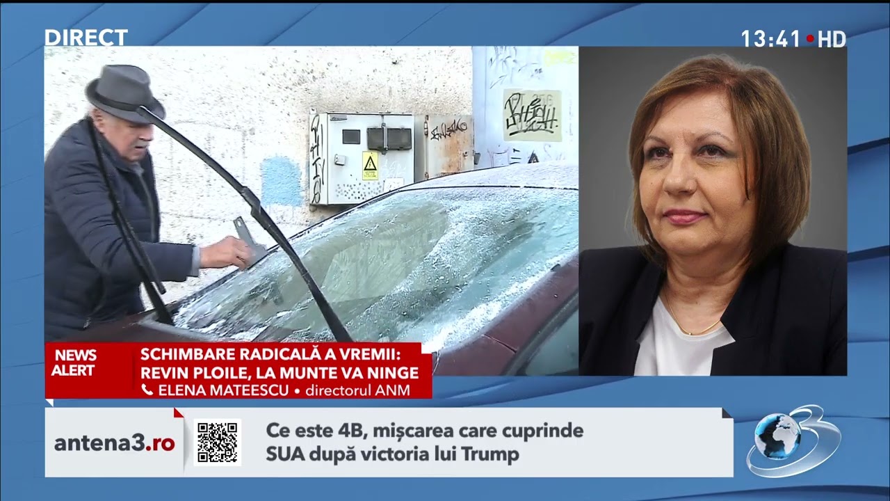 Schimbare radicală a vremii: Revin ploile, la munte va ninge. Anunțul ANM