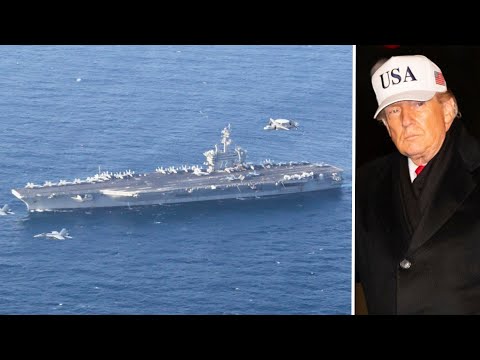 USS Abraham Lincoln enters Middle East waters, Trump says Iran wants talks