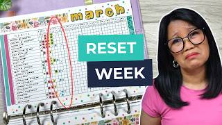 Weekly Planner Reset | Getting Back on Track After a Busy Week