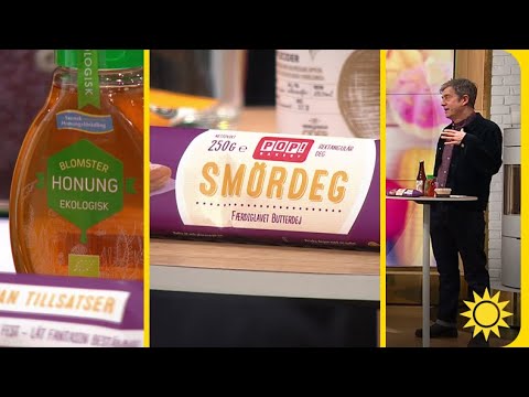 Smördeg utan smör - här är årets matbluffar - Nyhetsmorgon (TV4)