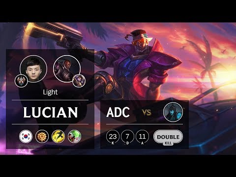 Lucian ADC vs Kalista - KR Challenger Patch 9.21