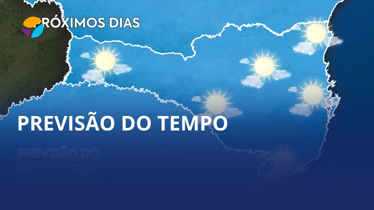 Semana começa com sol, mas temporais ainda podem aparecer