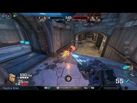 Clawz + Xron vs. Raisy + Silencep – Final, GO4QC September 2018 – Quake Champions