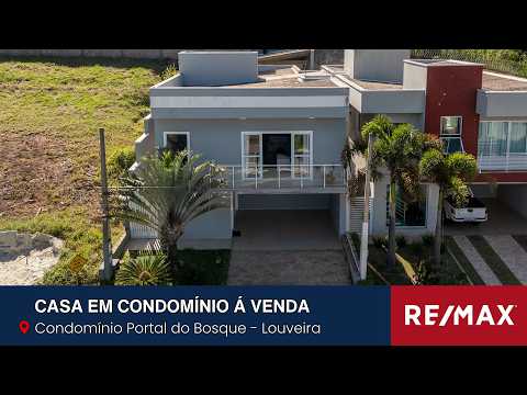 Casa à venda no Condomínio Residencial Portal do Bosque em Louveira/SP