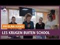 REPO: Les krijgen buiten school