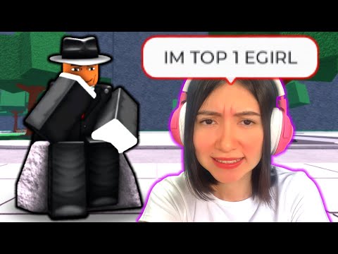 Making The Most TOXIC E-Girl Streamer CRY.. | The Strongest Battlegrounds