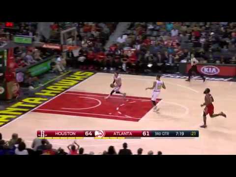 Kyle Korver jam vs Houston Rockets