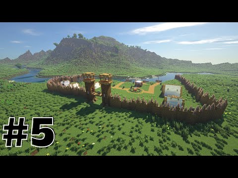 Minecraft Modlu Survival türkçe oynanış/bölüm #5 S17 ( Yağmacı Kampı )