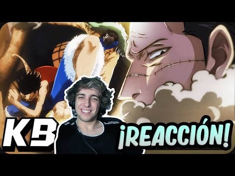 KBA EMPIEZA A RESUBIR ONE PIEEECE RAPS | Luffy vs Crocodile | Alabasta Rap | Kballero [REACCIÓN]