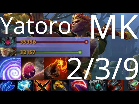 Yatoro Monkey King vs Terrorblade, Invoker, Bloodseeker - TSpirit vs Unique g1 D2CL dota2