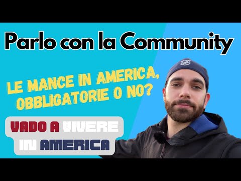 Le mance in America: Sono Obbligatorie o no? La mia opinione