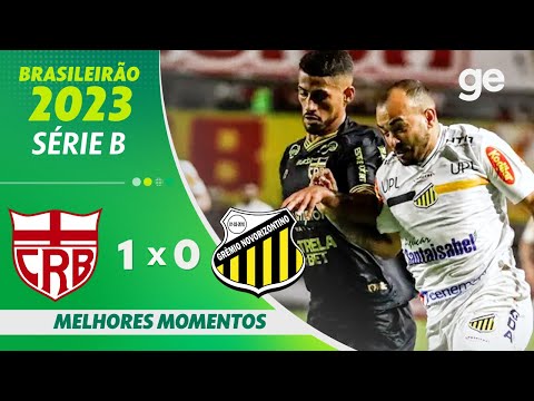 Gols e lances de CRB x Novorizontino