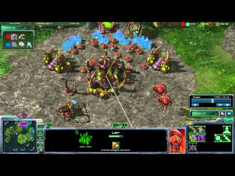 StarCraft 2 - [Z] Nydus Response to Tank Aggression - Strategy