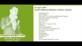 MORRISSEY - April 27, 1991 - Dublin, Ireland (Full Concert) LIVE