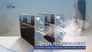 GENERADOR DE VAPOR ELECTRICO | CUBA&SPA SOLUCIONES