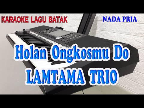 HOLAN ONGKOSMU DO ll KARAOKE BATAK ll LAMTAMA TRIO ll NADA PRIA BES=DO