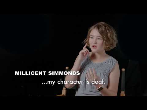 A Quiet Place (Featurette 'Millicent Simmonds')