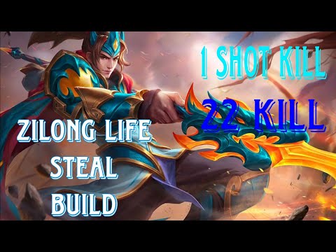 Zilong High Critical Damage ONE SHOT DELETE || Top 1 global zilong