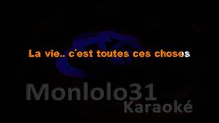 Céline Dion - toutes ces choses Karaoké