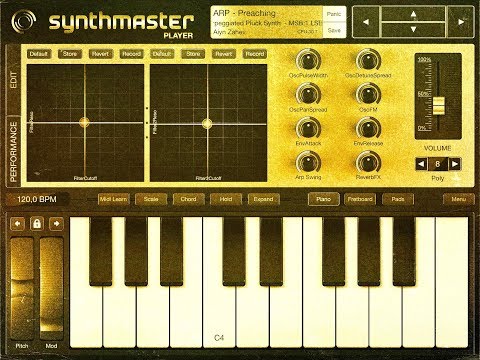 SYNTHMASTER Player - The Amazing & Beautiful ARPs & SEQs - Demo for the iPad