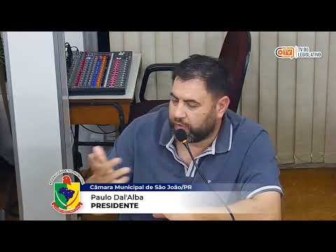 11ª SESSÃO ORDINÁRIA CÂMARA MUNICIPAL DE SÃO JOÃO-PR