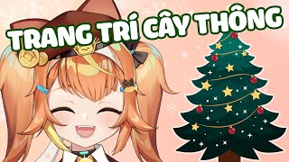 Sắp Giáng Sinh gòi trang trí cây thông thôiiii | CHRISTMAS TREE DECORATION | AKATSUKI BAN MAI