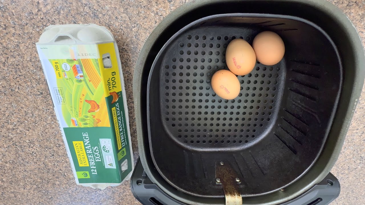 Air Fryer Method Proves Consistent for Preparing Hard-Cooked Eggs