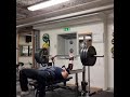 warm up dead bench press 130kg with close grip