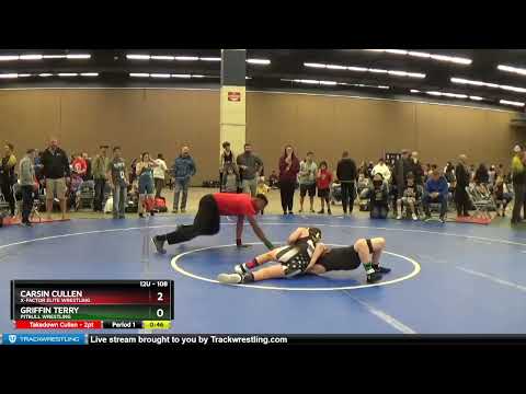 108 Lbs 5th Place Match - Griffin Terry, Pitbull Wrestling Vs Carsin Cullen, X-Factor Elite Wrestl