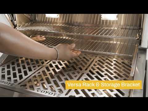 Coyote 28 Inch Freestanding Pellet Grill Video