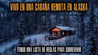 Vivo en una cabaña remota en Alaska – tengo una LISTA de reglas para SOBREVIVIR