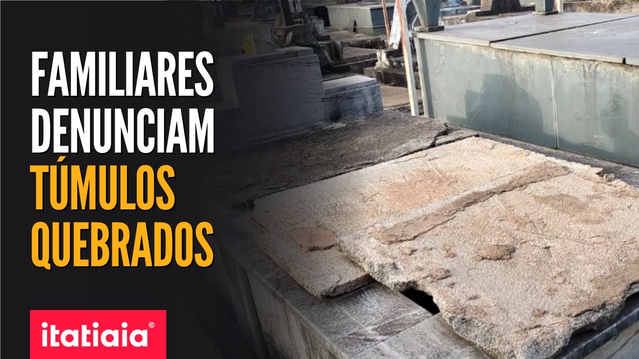 PARENTES DENUNCIAM ABANDONO DE CEMITÉRIO COM TÚMULOS QUEBRADOS E SUMIÇO DE LÁPIDES