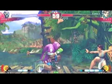 SF4:Pamyu (Bi),Chari (Bl),Maakun (Sa) vs Chanjii (Ry),Nemissa (Ch),Nabe (Bl) - NSB 12