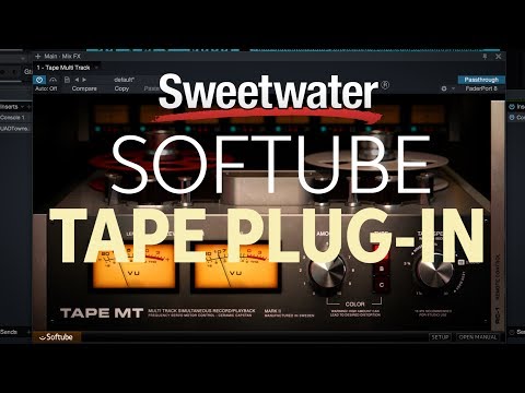 Softube Tape Plug-in Overview with Jeff Mac