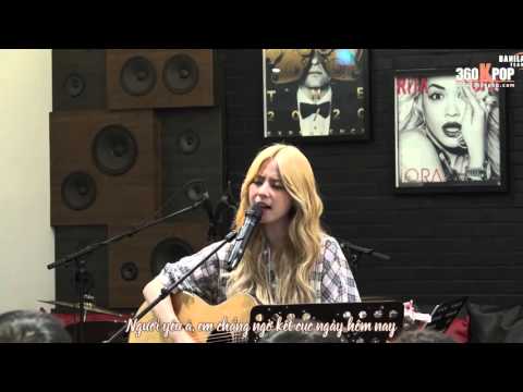 [Vietsub][Perf] JUNIEL - Sorry @ Dal Komm Coffee Live 150917 {Banila Team}
