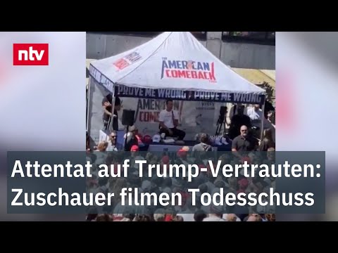 Attentat auf Trump-Vertrauten: Zuschauer filmen Todesschuss auf Charlie Kirk - FBI sucht noch Täter
