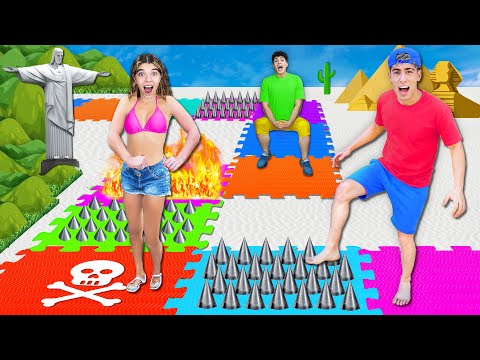 JUEGO DE MESA GIGANTE EN LA VIDA REAL !!