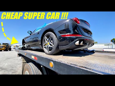 Thumbnail for Rebuilding A Wrecked Ferrari California T Part 1 by Ferrari California T