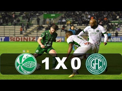 Juventude 1 X 0 Guarani - Gols e Melhores Momentos (Completo HD) - Brasileirão Série B 2018