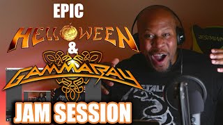 Totally Awesome Helloween/Gamma Ray Jam Session - Hell was made in heaven &amp; Beyond the black hole