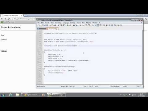 022 Criar métodos para os objetos