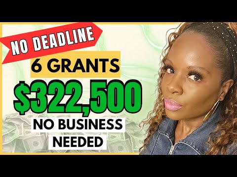 6 Grants You Can Get WITHOUT A BUSINESS